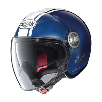 Nolan N-21 Visor Dolce Vita Helmet - Blue/White