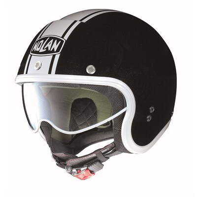 Nolan N-21 Carbide Helmet - Matte Black/White