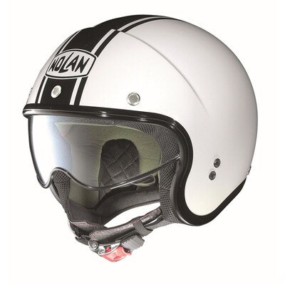 Nolan N-21 Carbide Helmet - White/Black