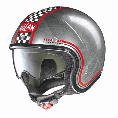 Nolan N-21 Lario Scratch Helmet - Metal