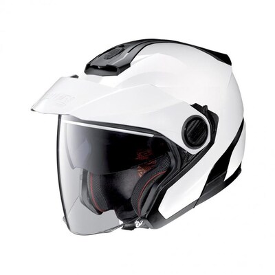 Nolan N40-5 Classic N-Com Helmet - White