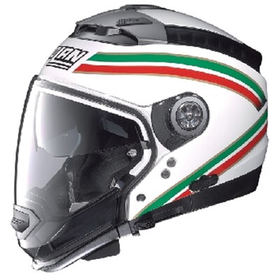 Nolan N-44 Italy Helmet - White/Red/Green