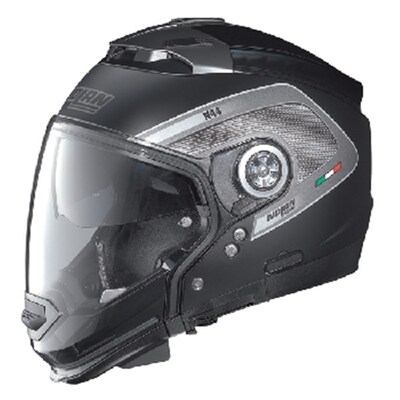 Nolan N-44 Tech N-Com Helmet - Matte Black/Grey