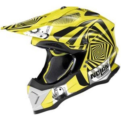 Nolan N-53 Riddler Helmet - Yellow/Black
