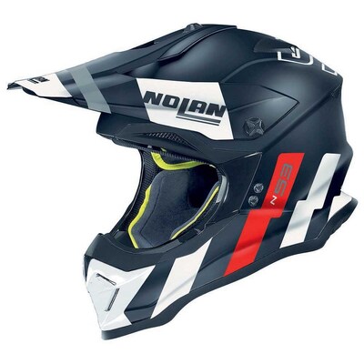 Nolan N-53 Sparkler Helmet - Black/White/Red