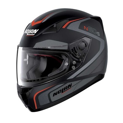 Nolan N60-5 Practice Helmet - Black/Grey/Red