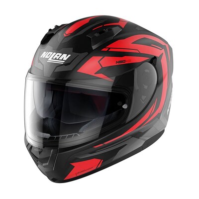 Nolan N60-6 Anchor Helmet - Matte Black/Red/Grey