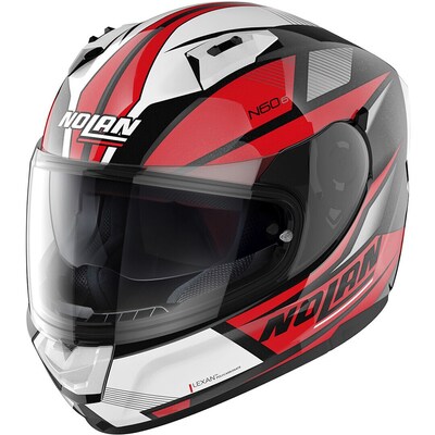 Nolan N60-6 Downshift Helmet - Black/Red/White