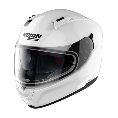 Nolan N60-6 Classic Helmet - Metal/White