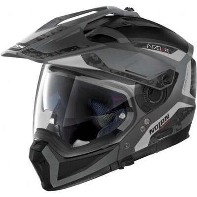 Nolan N70-2 Torpedo N-Com Helmet - Grey/Black