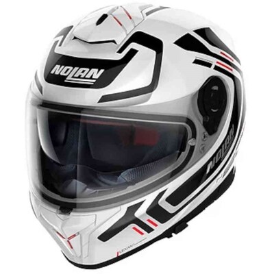 Nolan N80-8 Ally Helmet - White/Black