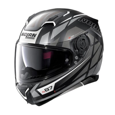 Nolan N-87 Original Helmet - Matte Black/Grey/White