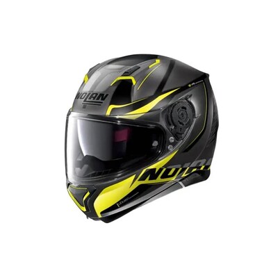 Nolan N-87 Miles Helmet - Black/Grey/Yellow