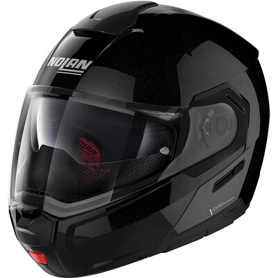 Nolan N90-3 Special N-Com Helmet - Black/Metal