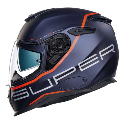 NEXX-Helmets SX100 Superspeed Helmet - Navy/Red