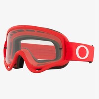 Oakley O Frame W/Clear Lens Moto Goggles - Red - OS