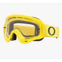 Oakley O Frame W/Clear Lens Moto Goggles - Yellow - OS
