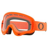 Oakley XS O-Frame MX Goggles - Orange - Clear Lens - OS