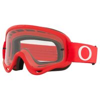 Oakley XS O-Frame MX Goggles - Red - Clear Lens - OS