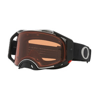 Oakley Airbrake Tuff Blocks MX Goggles - Black/Gunmental - Prizm Bronze Lens - OS