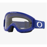 Oakley XS O Frame 2.0 Pro Moto Blue Clear Goggles
