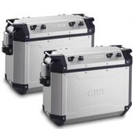 Givi Outback Trekker Side Cases [Pair] - Silver - 37L