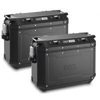 Givi Outback Trekker Side Cases (Pair) 37L - Black