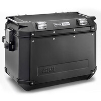 Givi Trekker Outback Case - Black 48L (Single Case - Rh Side)