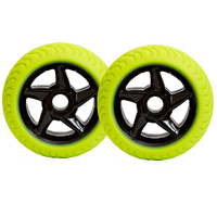 Ogio Rig 9800 Pro Replacement Wheel Set - Yellow 