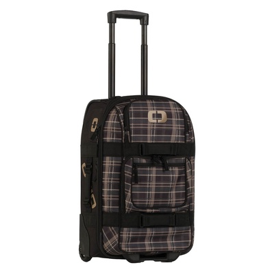 Ogio ONU-22 Carryon Travel Bag - Plaidley Tan/Blk