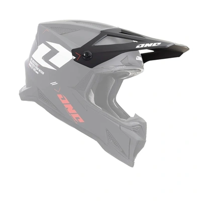 One Industries X297 Replacement MX Peak - Black/White