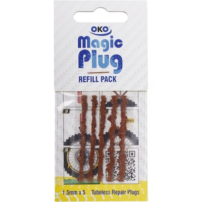 OKO MAGIC PLUG 5 X 1.5MM REPAIR PLUGS REFILL PACK
