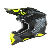 Oneal Youth 2SRS Rush V.22 Helmet - Grey/Neon Yellow