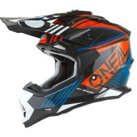 Oneal Youth 2SRS Rush V.22 Helmet - Orange/Blue