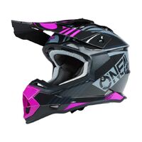 Oneal 2022 Youth 2 Series Rush V.22 Black Pink Helmets - Unisex - Small - Youth - Black/Pink