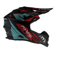 Oneal 2 Series Spyde Helmet - Black/Red/Teal