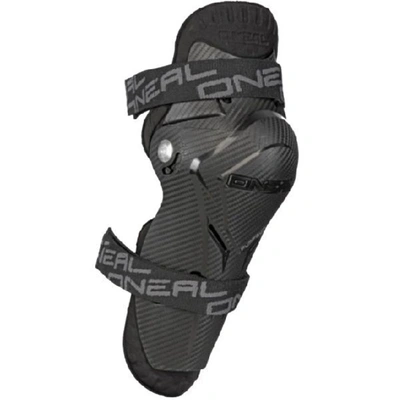 Oneal Youth Pumpgun Carbon Look Knee Guards - Black