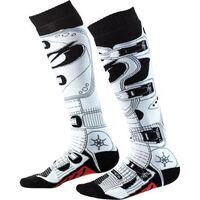 Oneal Pro MX RDX Black White Socks
