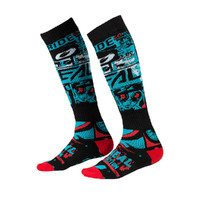 Oneal Pro MX Ride Socks - Black/Blue