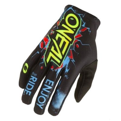 Oneal 2023 Youth Matrix Villain Black Gloves