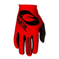 Oneal Matrix Stacked Red Gloves