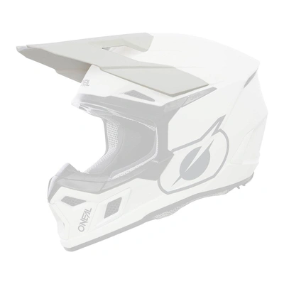 Oneal 3SRS Helmet Peak - White