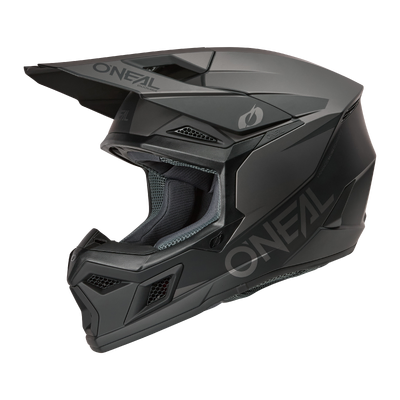 Oneal 2026 3SRS Solid V.26 MX Helmet - Black/Grey