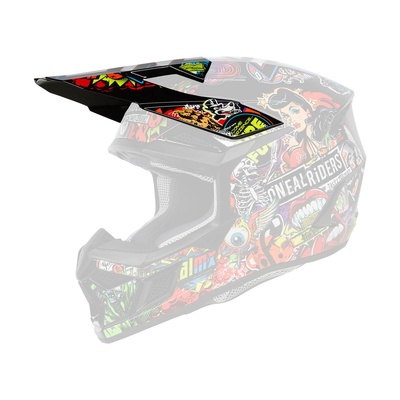 Oneal 2027 3SRS Crank Helmet Peak - Multi