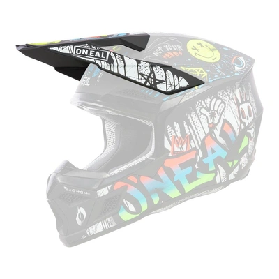 Oneal Youth 3SRS Rancid Helmet Peak - Multi