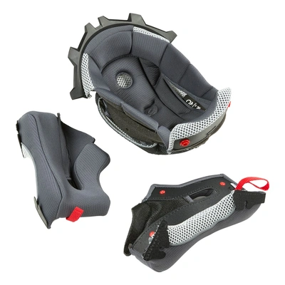 Oneal Youth 3SRS Helmet Liner & Cheek Pad Kit - Grey