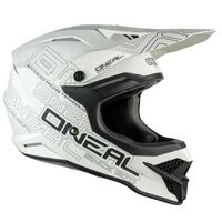 Oneal 2022 3 Series Flat 2.0 White Helmet