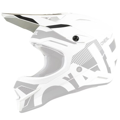 ONEAL 24 3SRS S/P-HELM PEAK VERTICAL V.23 BLK/WHT