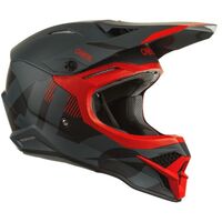 Oneal 2022 3 Series Vertical V.22 Black Red Helmet