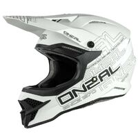 Oneal 3 SRS Solid Helmet - Flat White